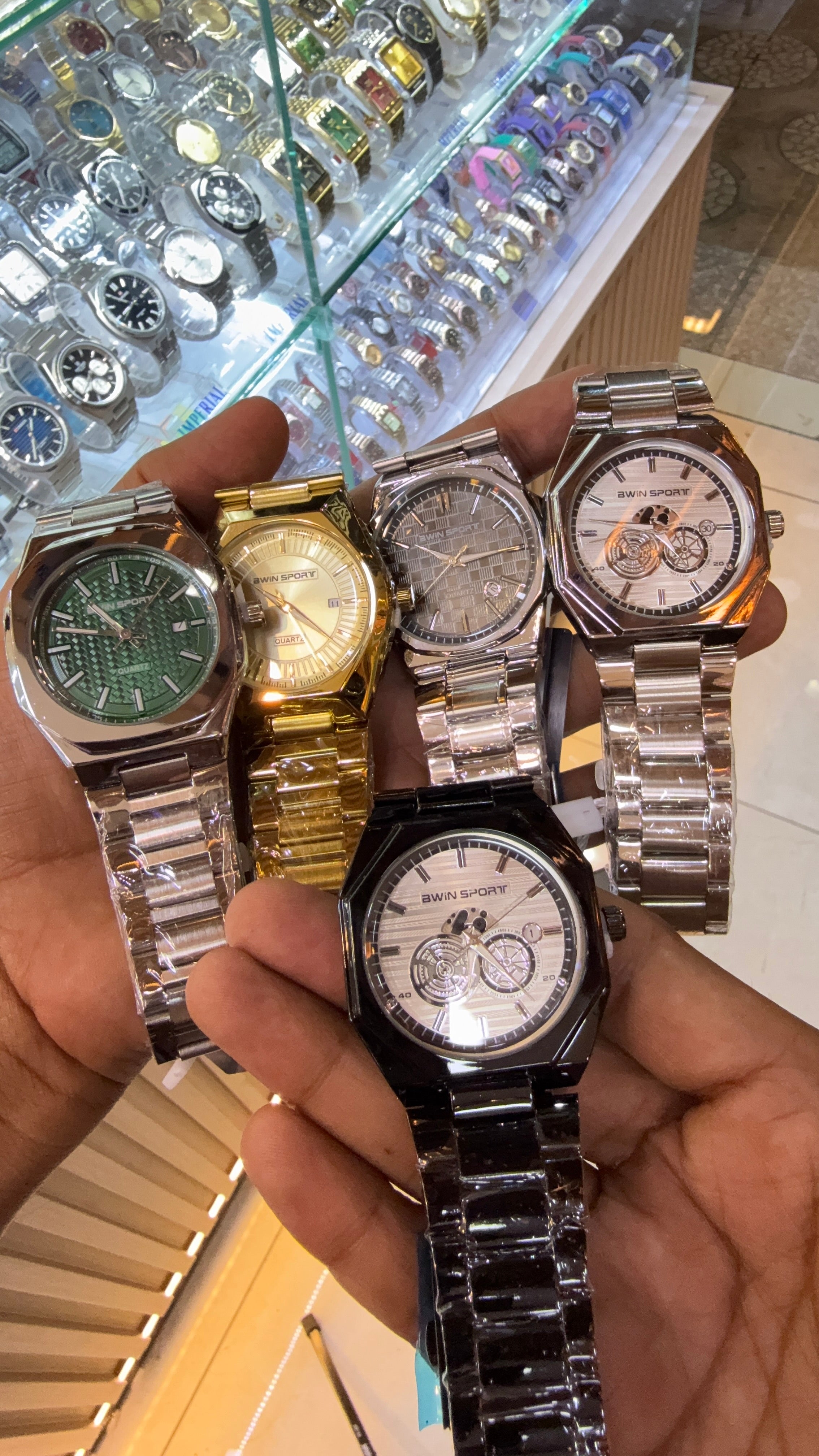 Stylish watch(5pc)