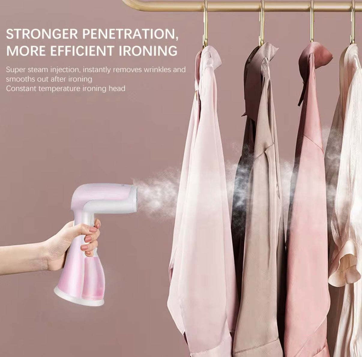 RAF Hand Hanging Garment Steamer – 1500W