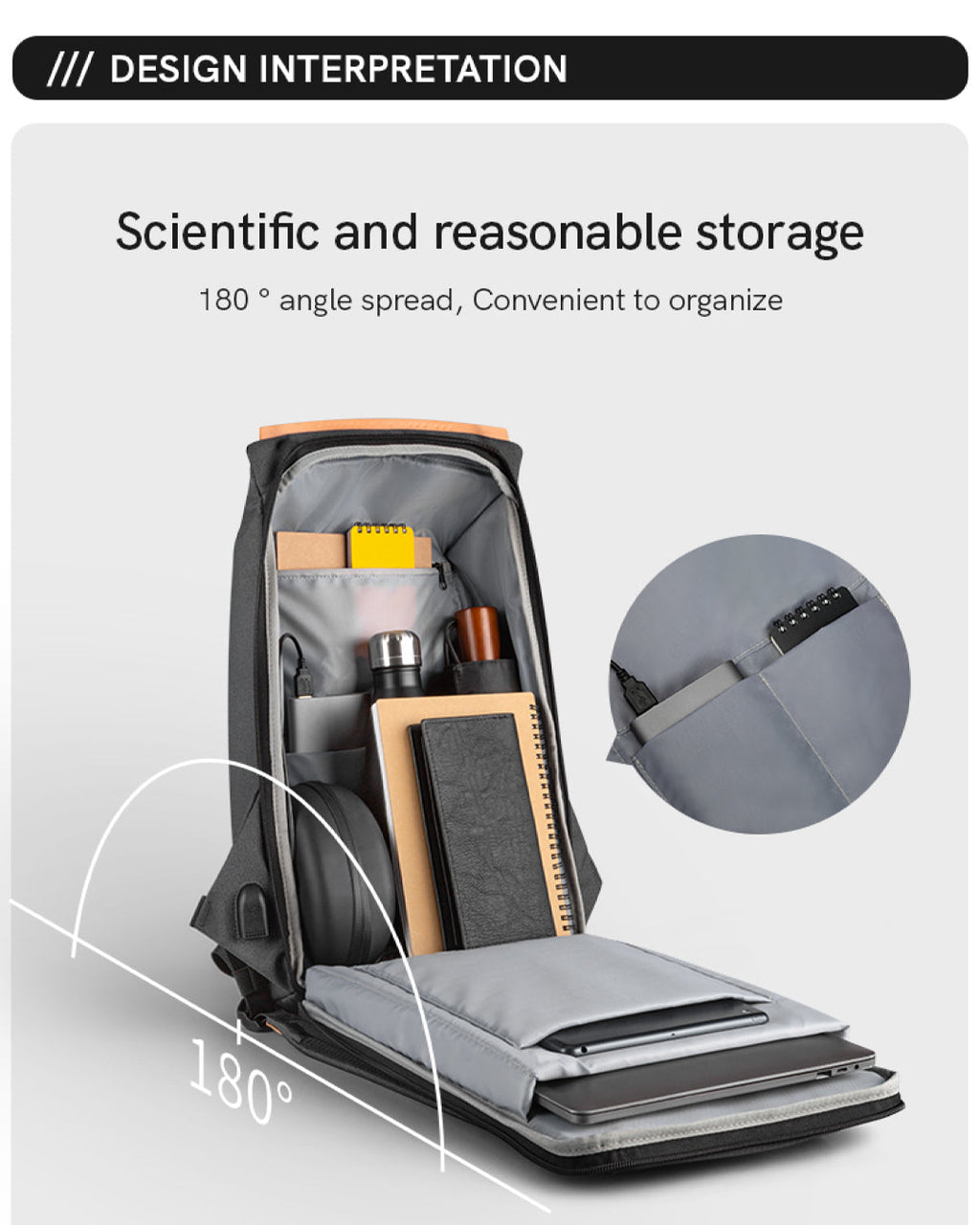 Kingsons antitheft bag