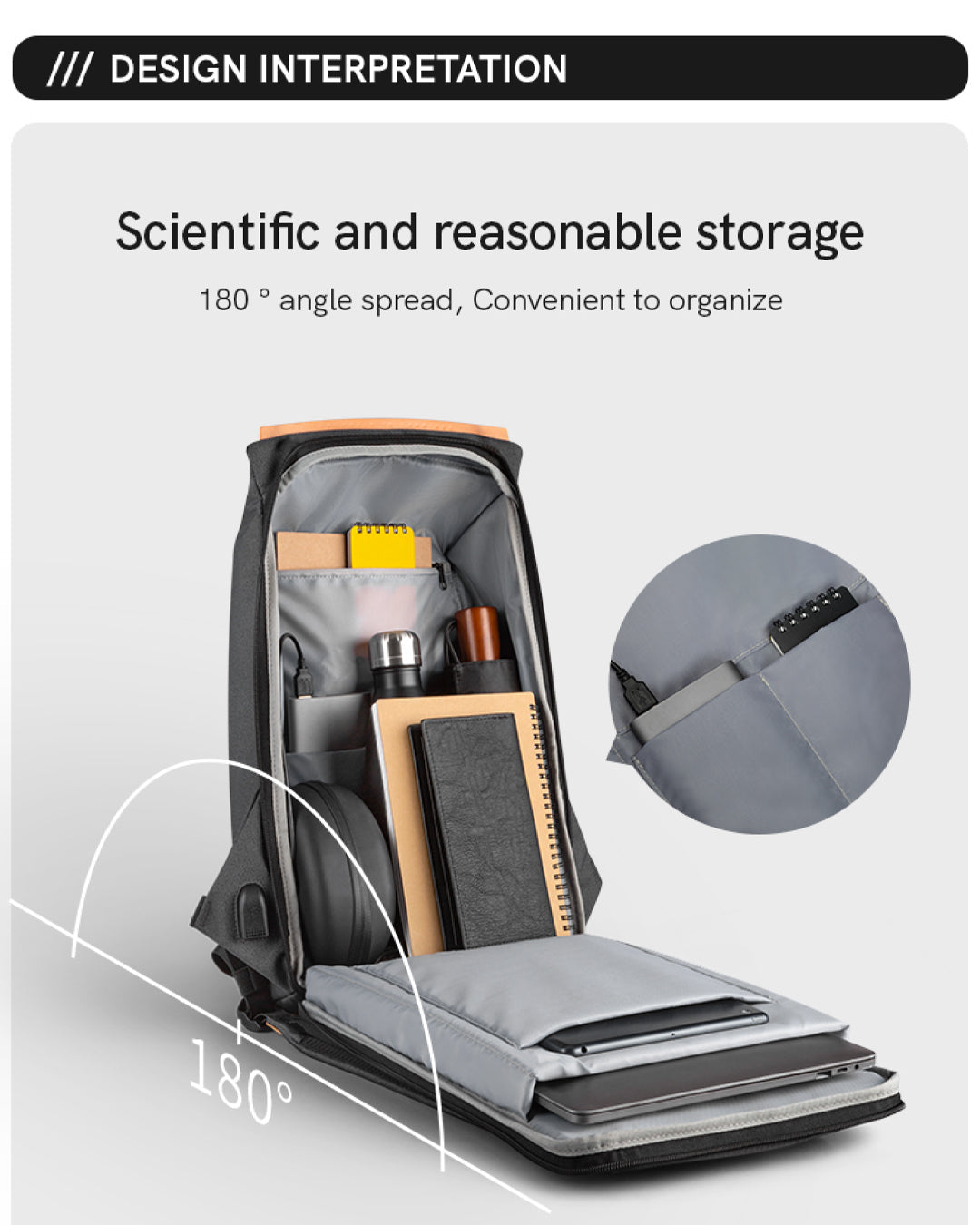 Kingsons antitheft bag