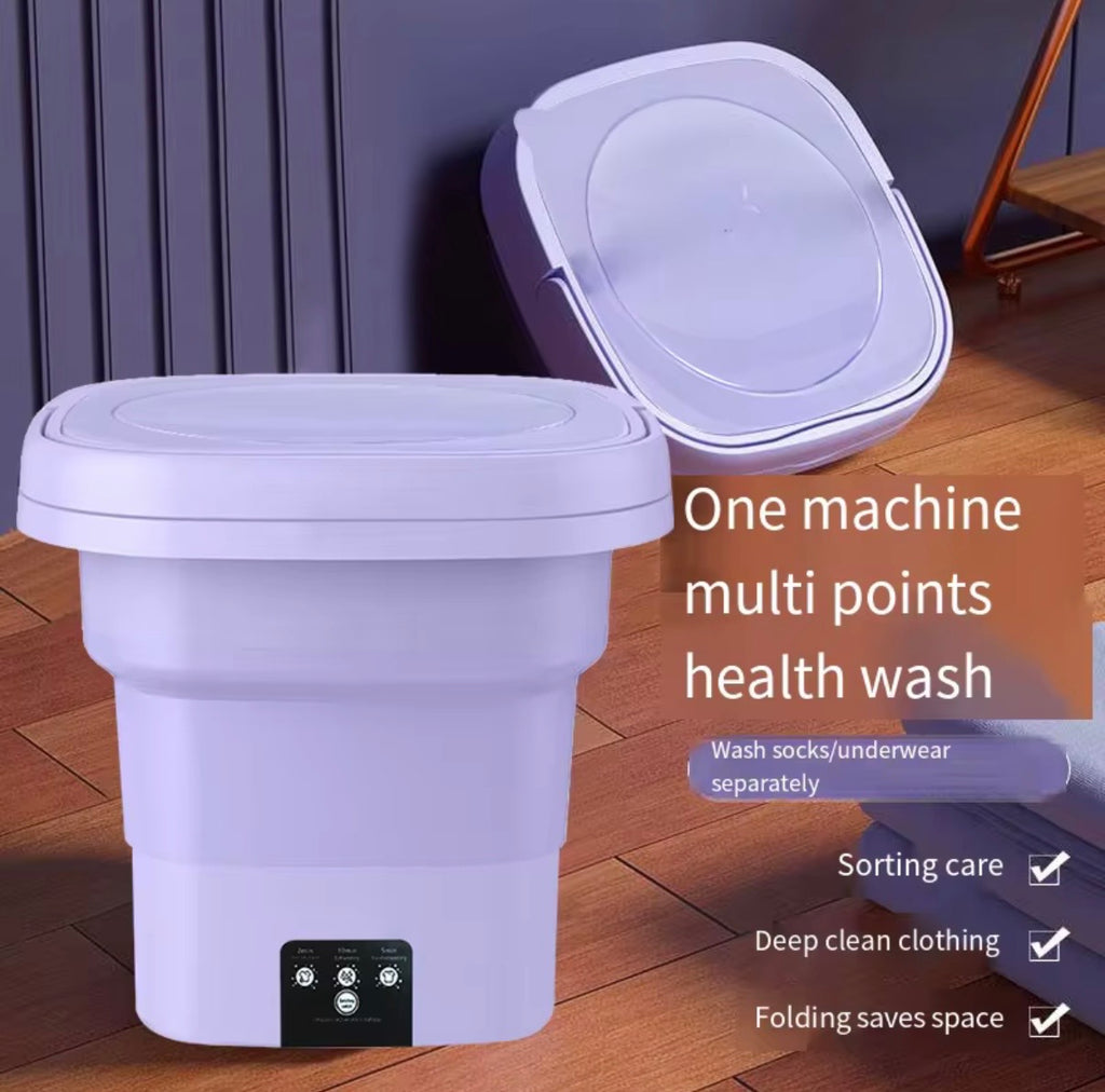 Multi functional folding washing machine