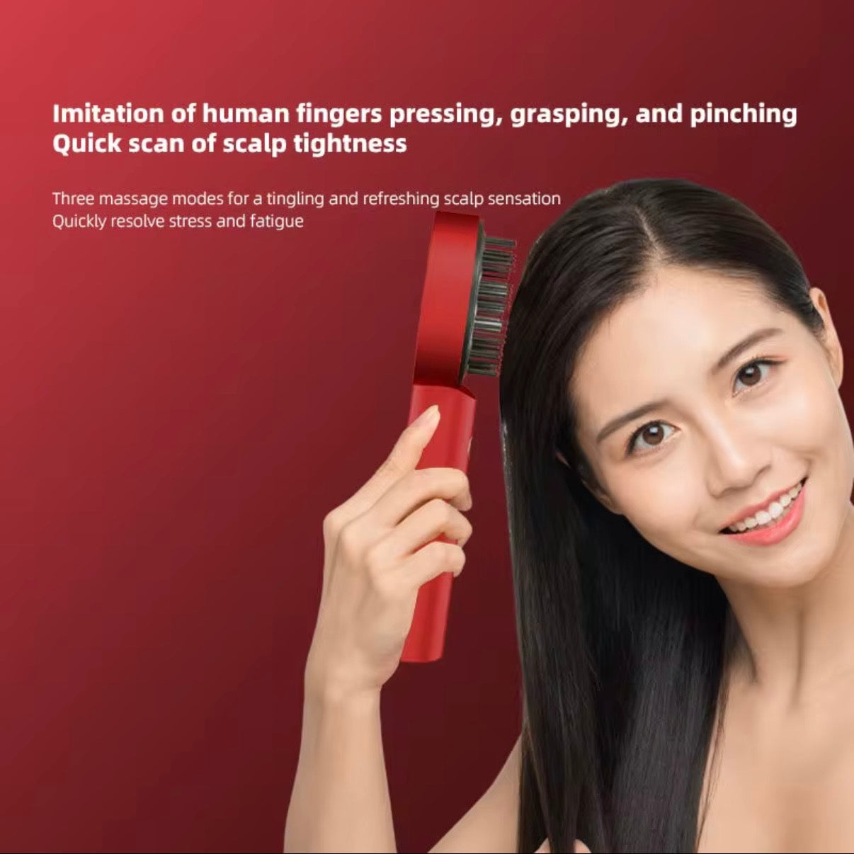 Electric portable scalp massager