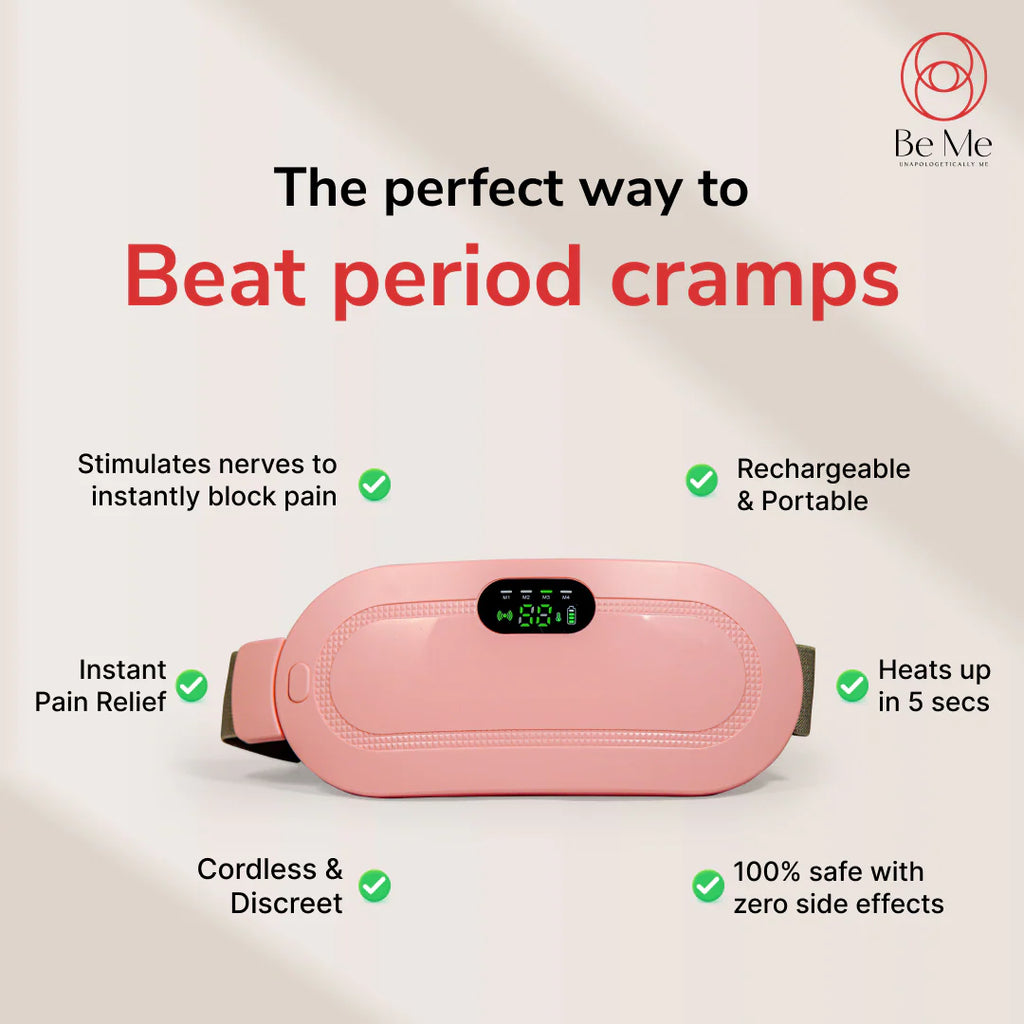 Electric Heating Pad Massager for Stomach Period Cramps Period Pain Relief