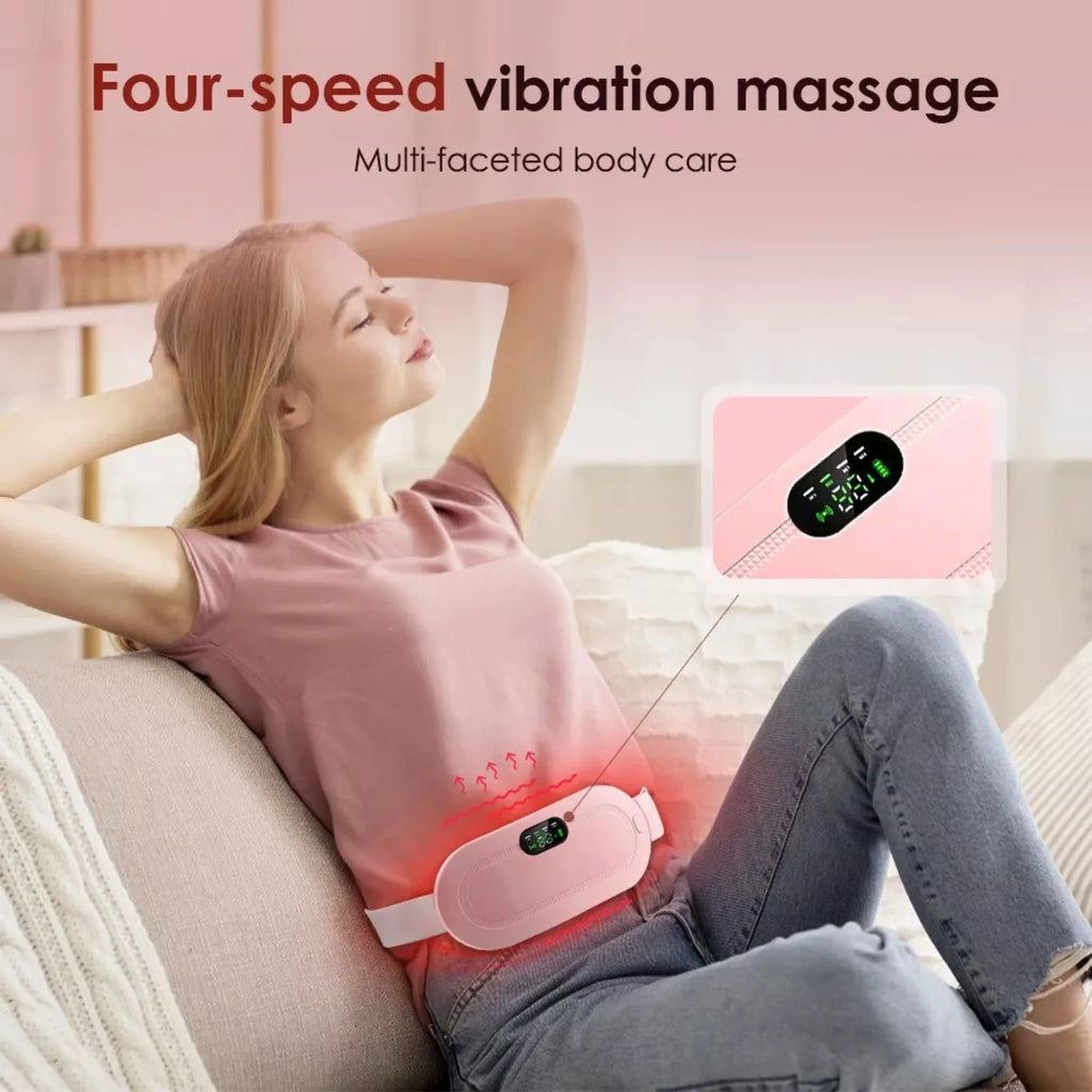 Electric Heating Pad Massager for Stomach Period Cramps Period Pain Relief