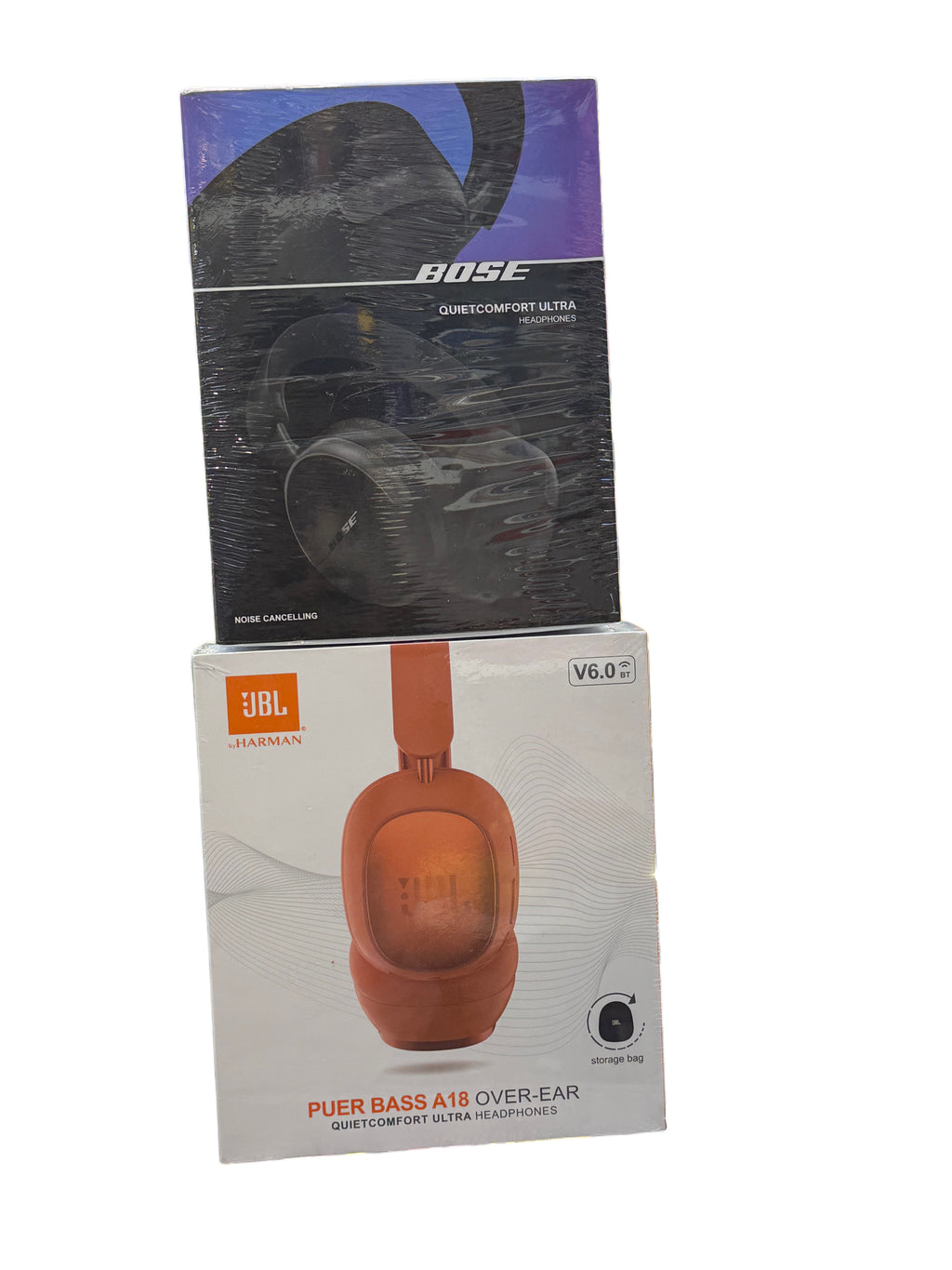 Jbl(black) and bose( black)
