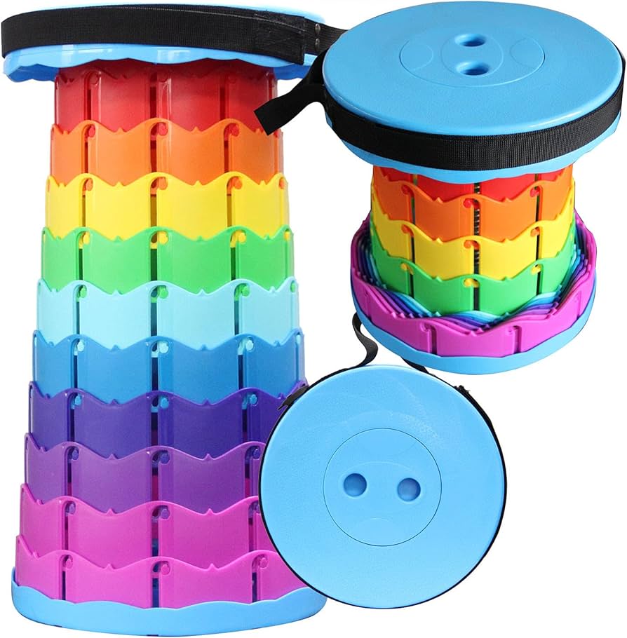 Foldable telescopic stool(3 pc)