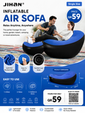 Inflatable Sofa With Footrest