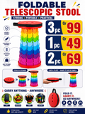 Foldable telescopic stool(3 pc)