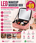 LED Makeup Mirror Handheld Makeup Box