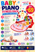 Baby Piano Fitness Rack