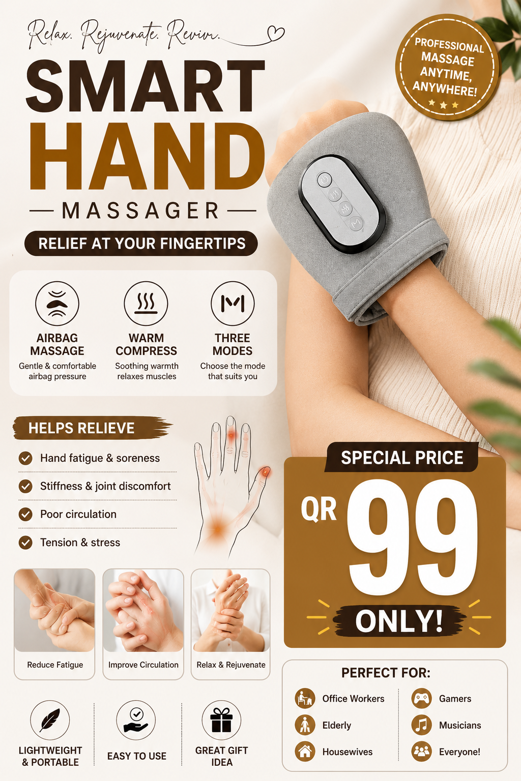 Smart Hand Massager