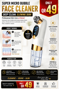 ✨ Super Micro Bubble Face Cleaner