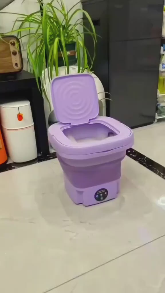 Multi functional folding washing machine