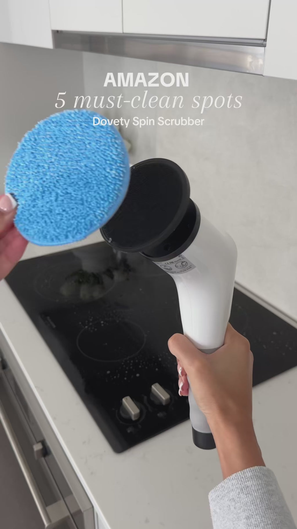 Telescopic Electric Spin Scrubber RK-GD02