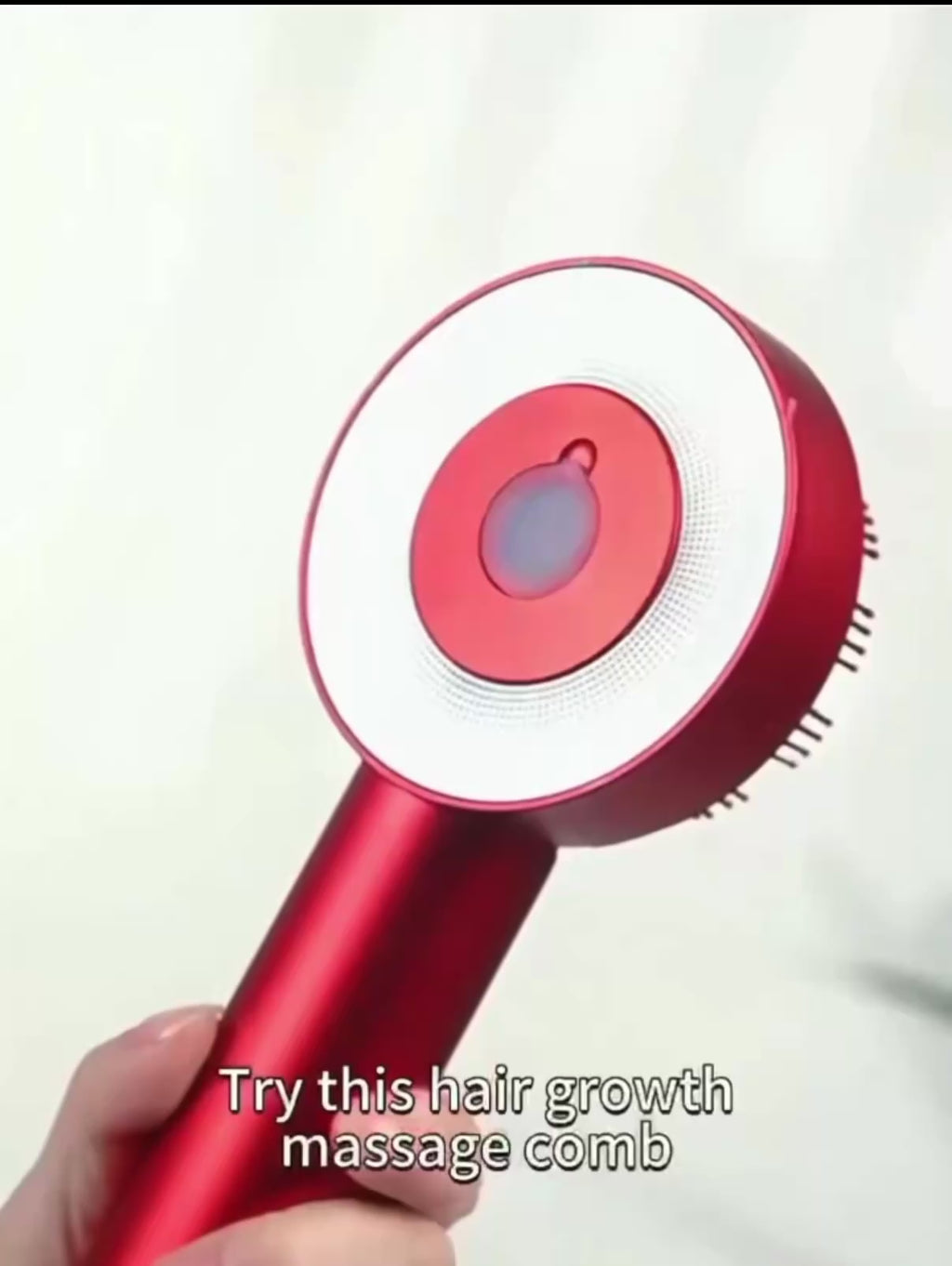 Electric portable scalp massager