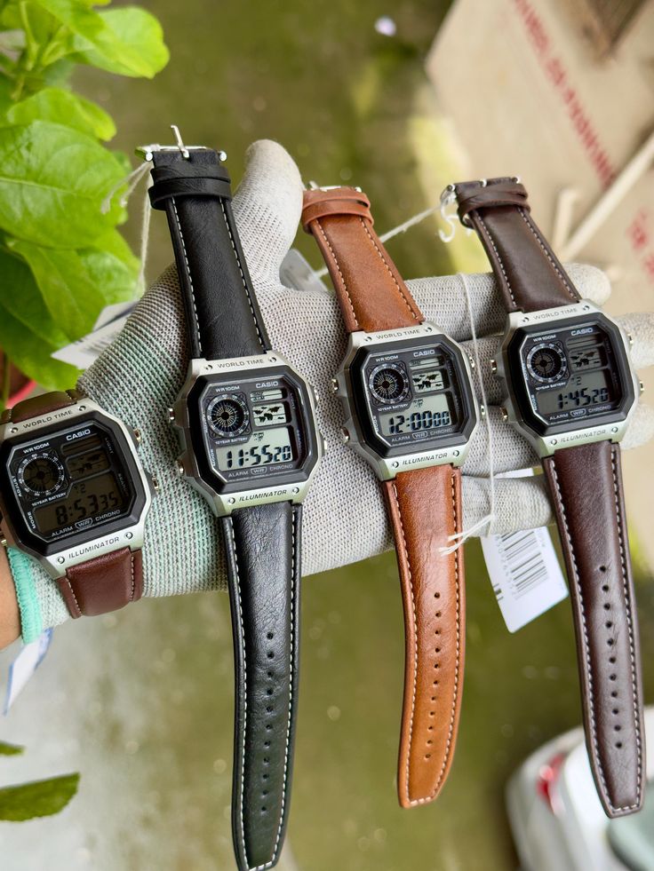 Casio watch (3 piece )